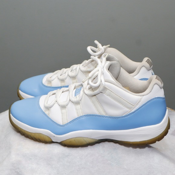Air Jordan 11 Low University Blue White Sneakers Men's Size 9